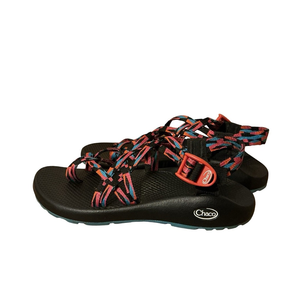 Chaco‎ ZX2 Classic Women's Sandals Band Magenta Rose J107210 Sz 9 EUC READ - Picture 13 of 13